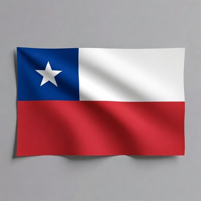 Chilean Flag Waving
