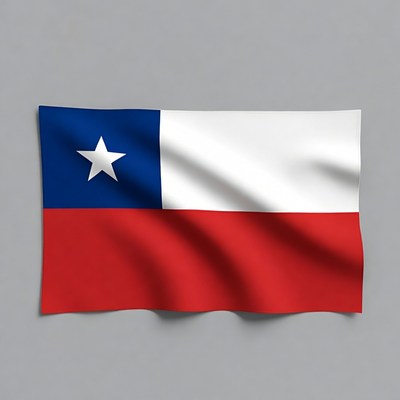 Chilean Flag Waving