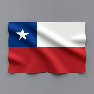 Chilean Flag Waving