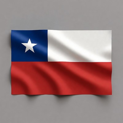 Chilean Flag Waving