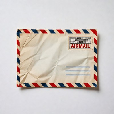 Vintage Airmail Envelope
