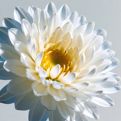 White Daisy Flower Closeup