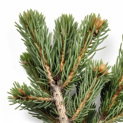 Pine Branch with Needles