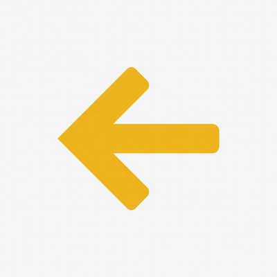Yellow left arrow icon