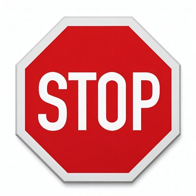 Red Stop Sign