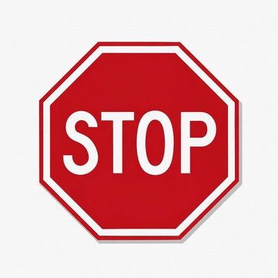 Red Stop Sign