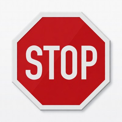 Red Stop Sign