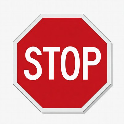 Red Stop Sign