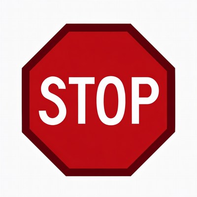 Red Stop Sign