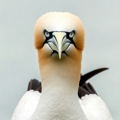 Close-up of Northern Gannet