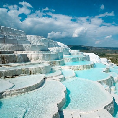 Pamukkale Travertine Terraces Turkey