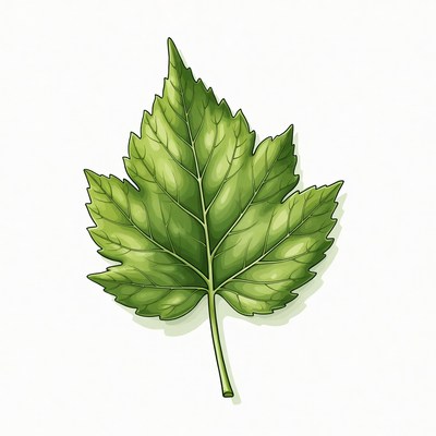 Maple Leaf Illustration