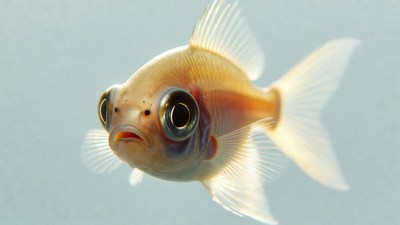 Goldfish with big eyes
