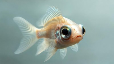 Goldfish with big eyes