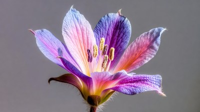 Vibrant Purple Flower Bloom