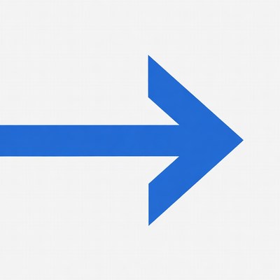 Blue right arrow icon