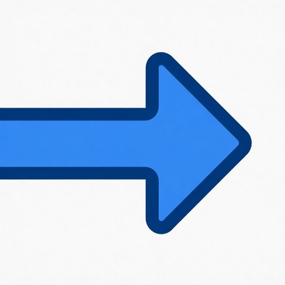 Blue right arrow icon