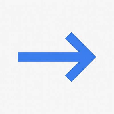 Blue right arrow icon