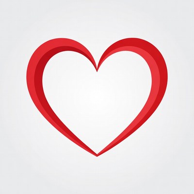 Red Heart Illustration
