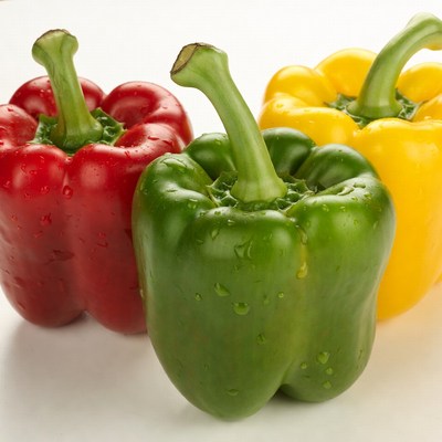 Red Green Yellow Bell Peppers