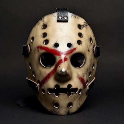 Jason Voorhees Hockey Mask