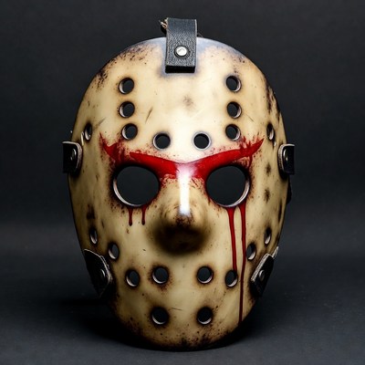 Bloody Jason Voorhees Hockey Mask