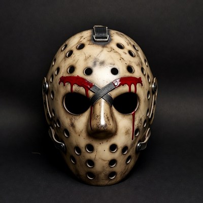 Bloody Jason Hockey Mask