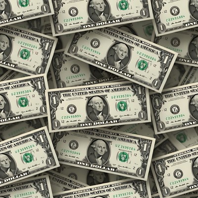 Stack of One Dollar Bills