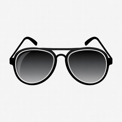 Aviator Sunglasses Illustration