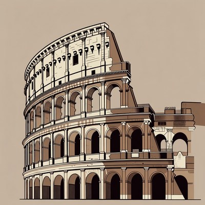 Colosseum Illustration