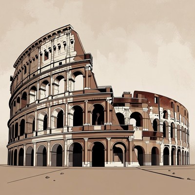 Colosseum Illustration