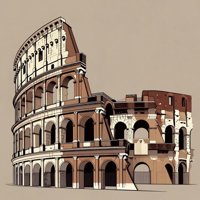 Colosseum Illustration