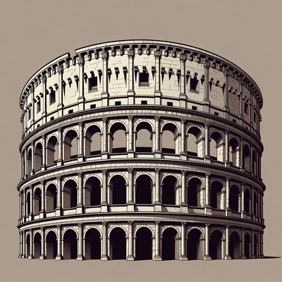 Colosseum Illustration