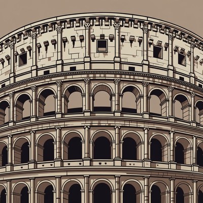 Colosseum Illustration