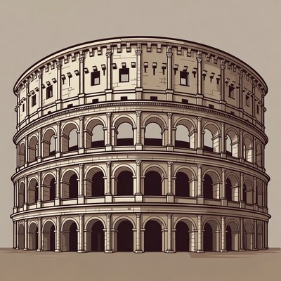 Colosseum Illustration