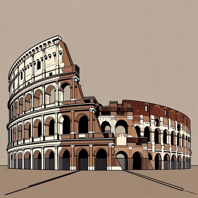 Colosseum Illustration