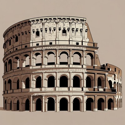 Colosseum Illustration