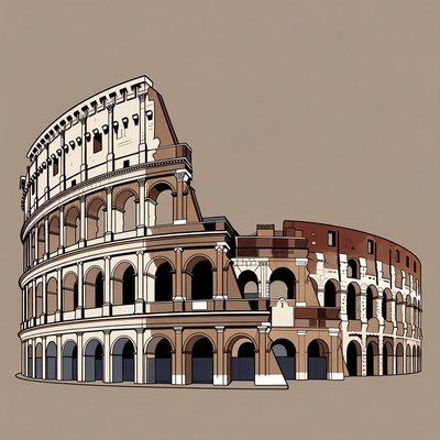Colosseum Illustration