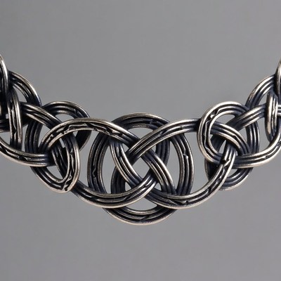 Silver Celtic Knot Necklace