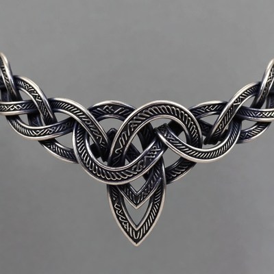 Silver Celtic Knot Necklace
