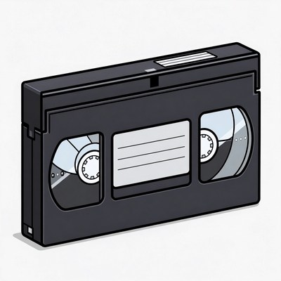 VHS Tape Illustration
