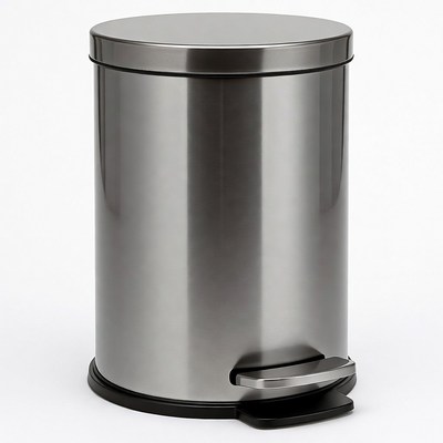 Stainless Steel Step Trash Can