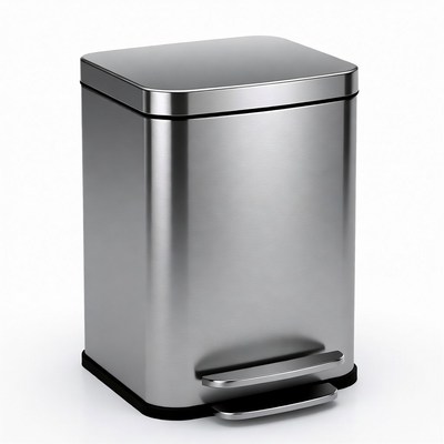 Stainless Steel Pedal Trash Can