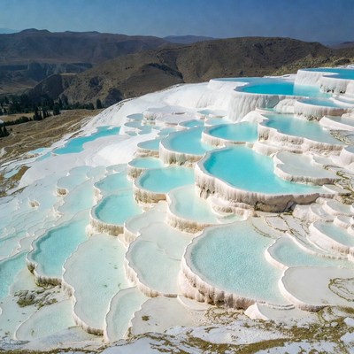 Pamukkale Travertine Terraces Turkey