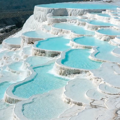 Pamukkale Travertine Terraces Turkey