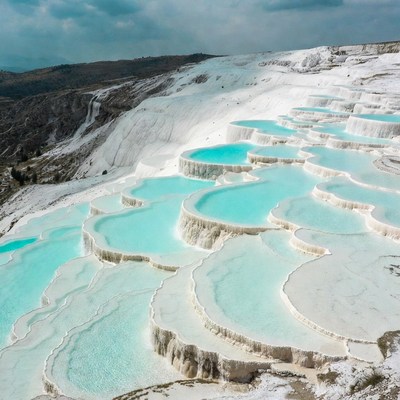 Pamukkale Travertine Terraces Turkey