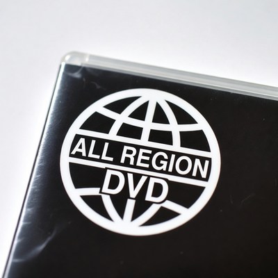 All Region DVD Sticker on Case