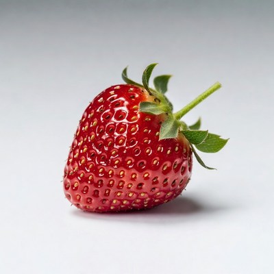 Fresh red strawberry
