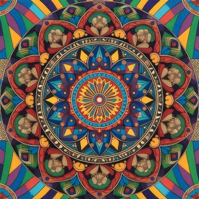 Colorful Mandala Design