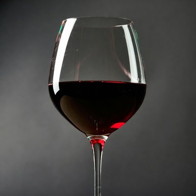 Red Wine Glass